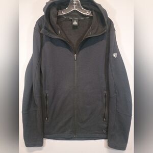 KÜHL Men’s Full Zip Hooded Jacket Black Size L